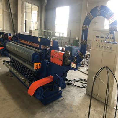 Servo 100rolls/8hrs GI Wire Net Making Machine , 10kw Mesh Manufacturing Machine