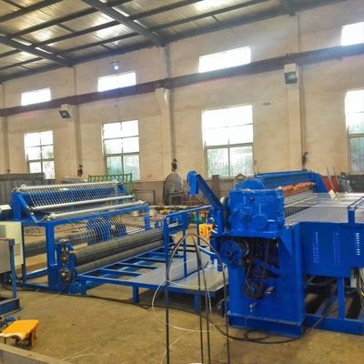 Huayang 100times/Min Weld Mesh Manufacturing Machine Wastebasket Iron Net