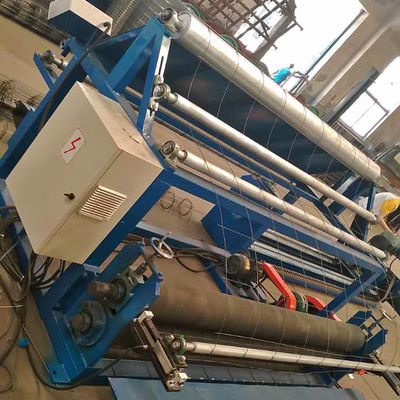 Gratings Basket Wire Net Making Machine , BI Wire 2 Row Weld Mesh Making Machine Spring Weighted