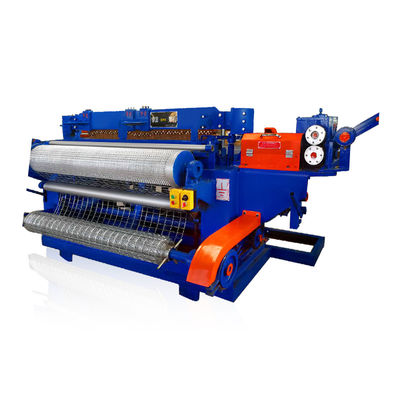 90 Rows/Min Straightener Roll Mesh Welding Machine Galvanized Copper Electrode