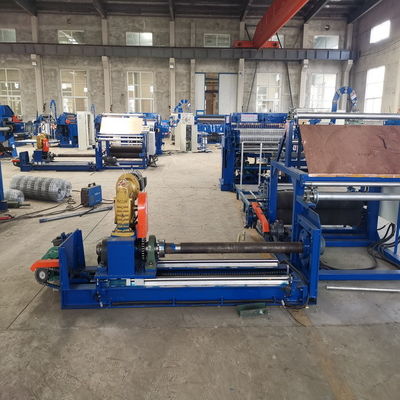Automatic 6ft 380v Galvanized Welded Wire Mesh Machine