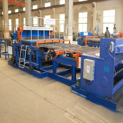 Synchronous 380v Diamond Mesh Wire Making Machine 70times/Min Galvanized Wire