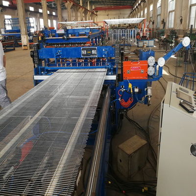 Huayang 80rows/Min Iron Net Making Machine , CNC Jig Automatic Welding Equipment