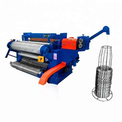 1m Width Elastic Tension Fence Mesh Welding Machine Alterable Aperture