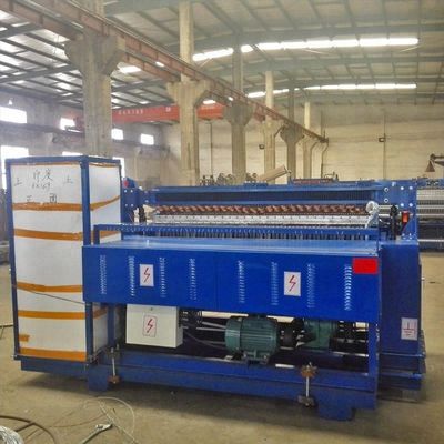 Servo Drive 10kw Mesh Welding Machine , Alarm Reminder Mesh Wire Making Machine