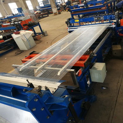 1200mm Geoponics Width Auto Feed Welder , 50A Welded Mesh Making Machine